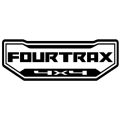 Miscellaneous Honda | TRX 420 | Fourtrax | 4x4 Sticker | Front Centre
